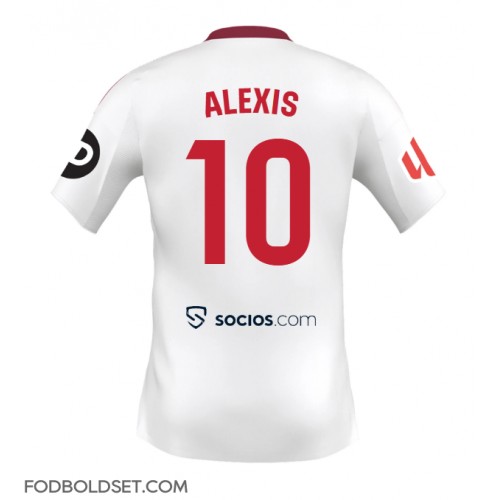 Sevilla Alexis Sanchez #10 Hjemmebanetrøje 2025-26 Kortærmet